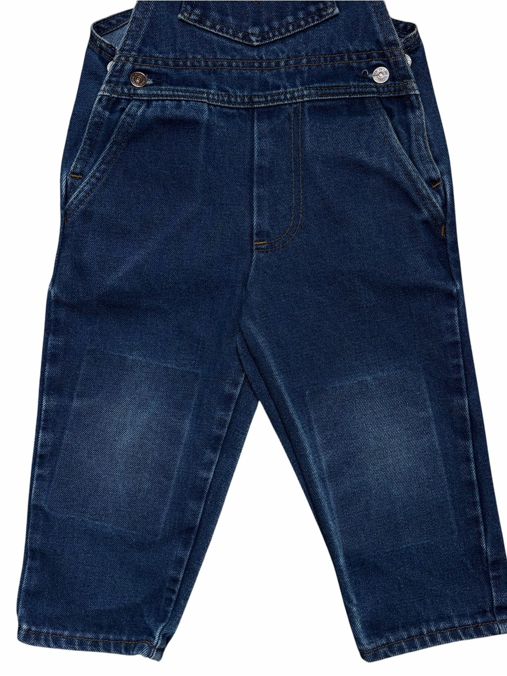 Vintage Levi’s Orange Tab Denim Overalls Pants Retro Casual School Size 3T - Picture 4 of 10